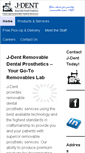 Mobile Screenshot of j-dentprosthetics.com